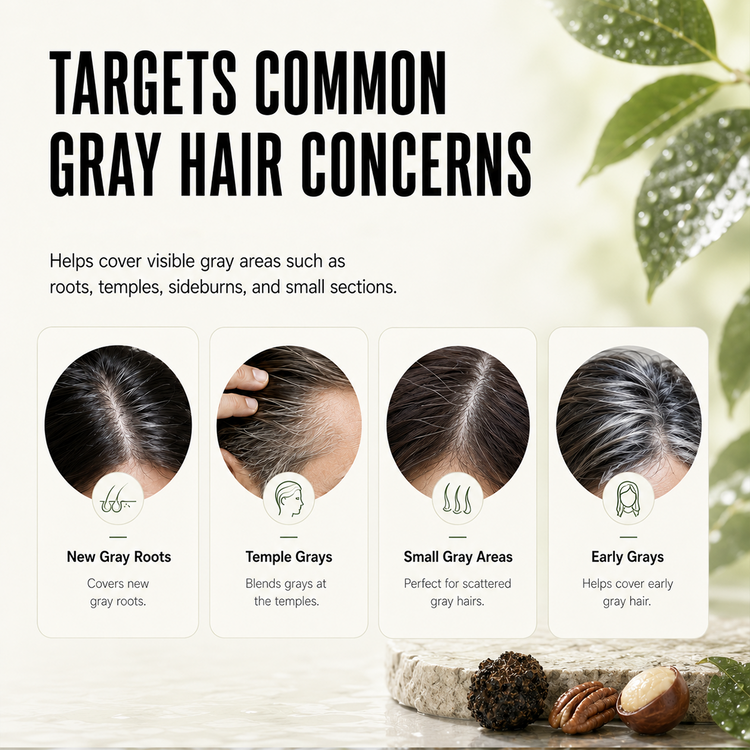 In Hair DyeCream for Gray Coverage
