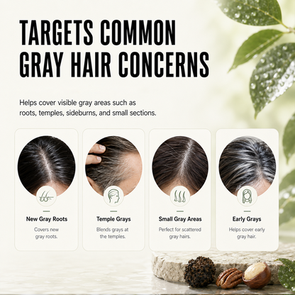 In Hair DyeCream for Gray Coverage
