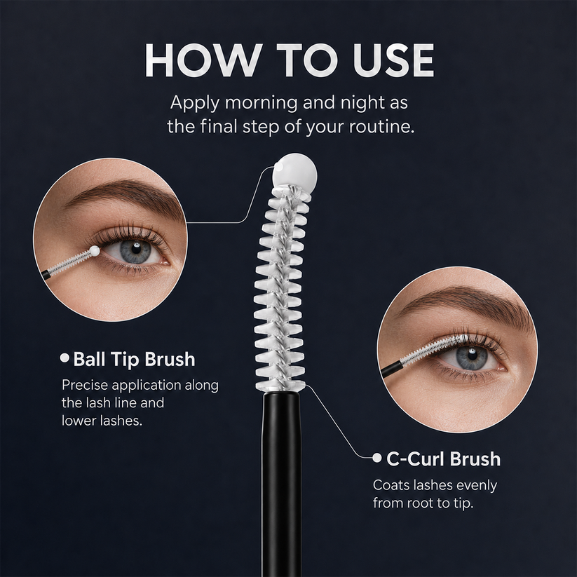 🌸 Essential Eyelash Growth Serum