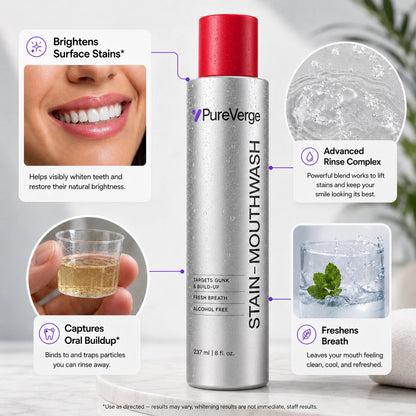 PureVerge® Stain Whitening Mouthwash