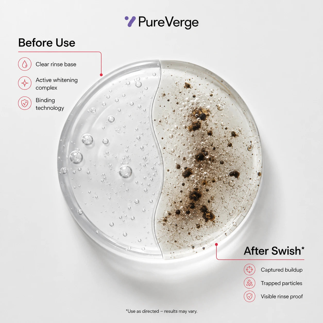 PureVerge® Stain Whitening Mouthwash
