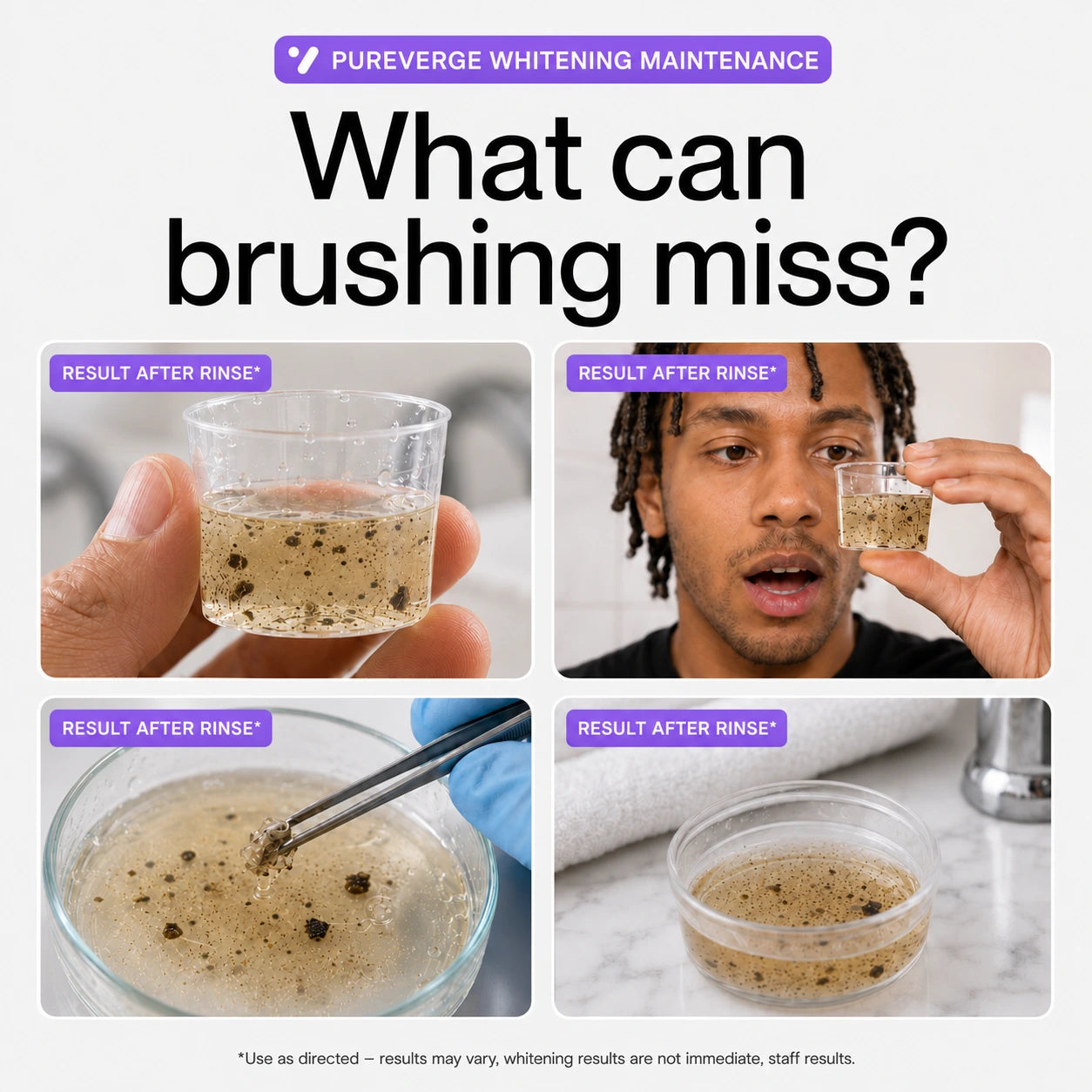 PureVerge® Stain Whitening Mouthwash