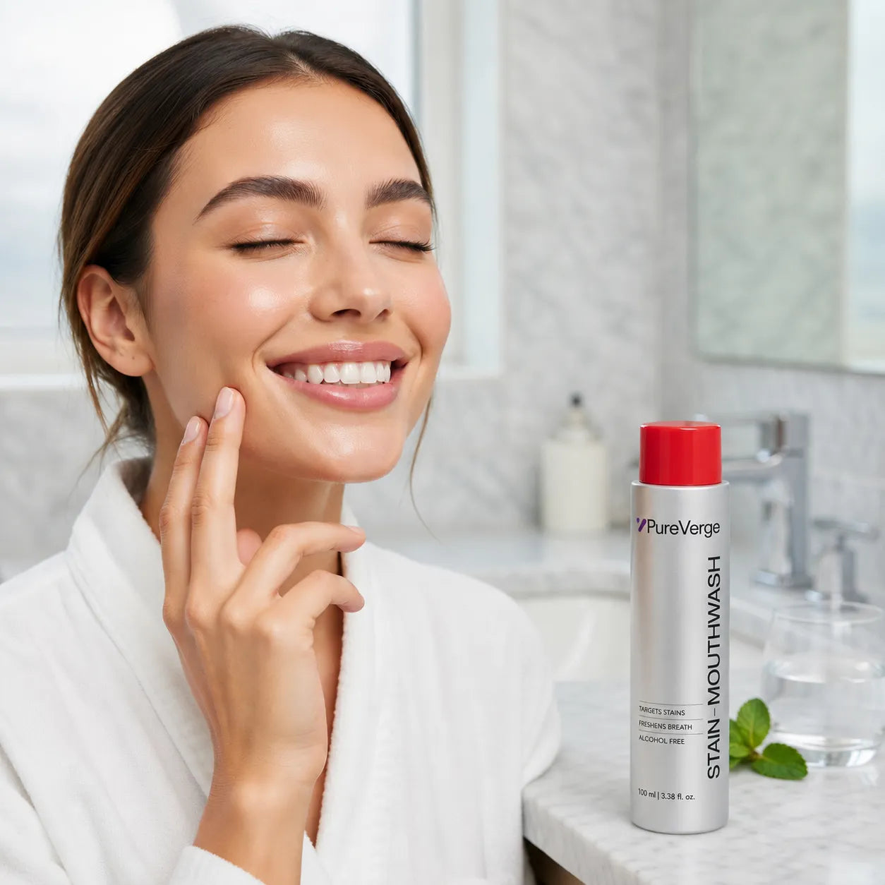 PureVerge® Stain Whitening Mouthwash
