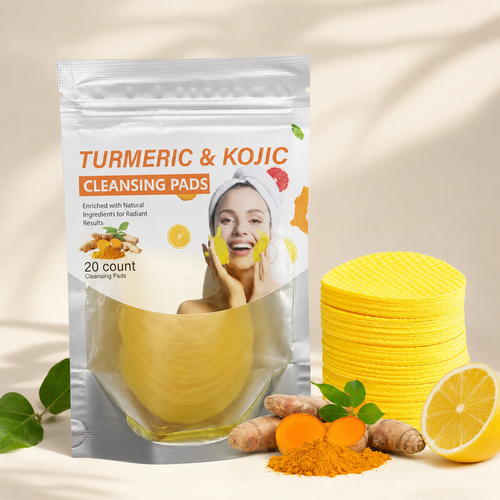 Turmeric & Kojic Acid Cleansing Pads - 20pcs🟡
