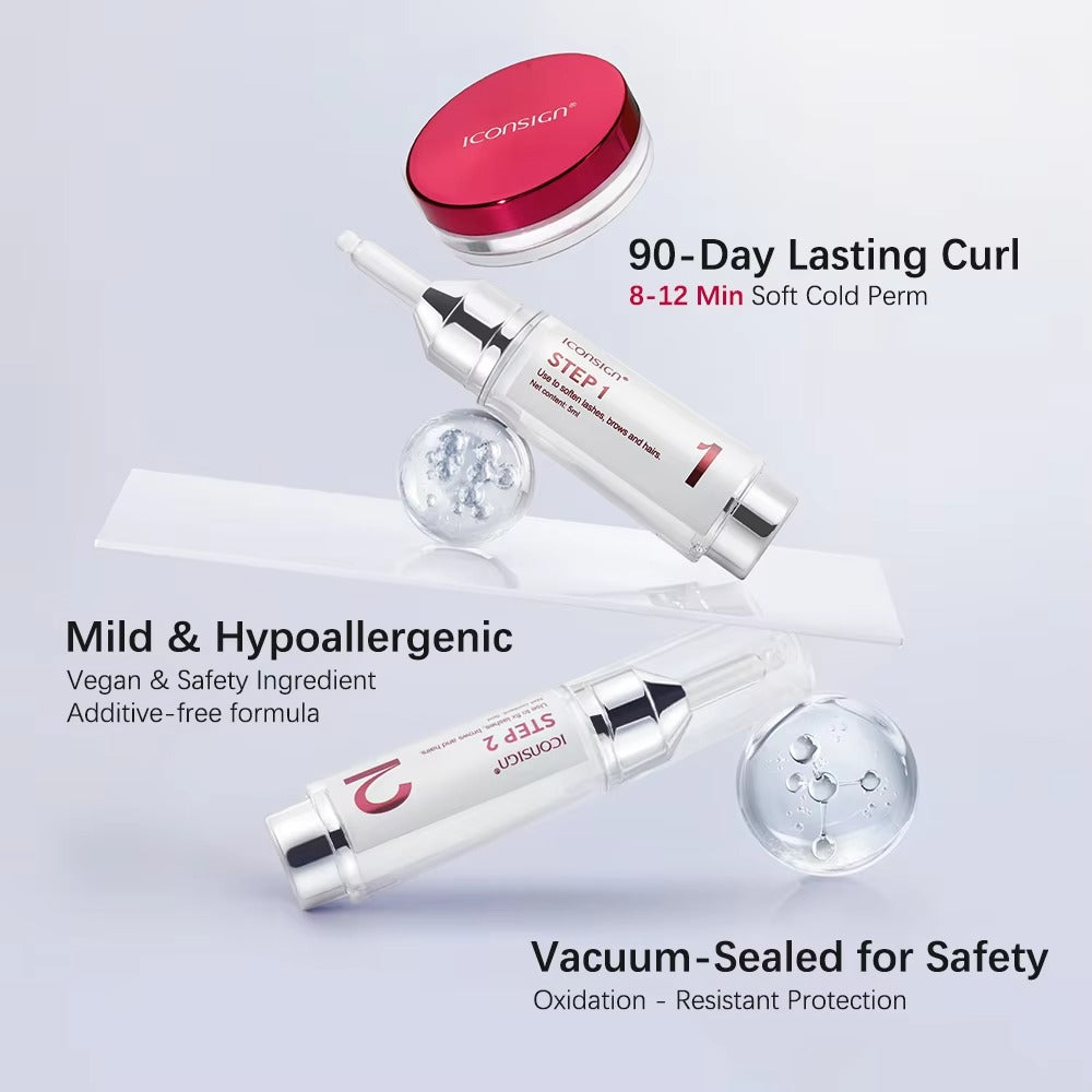 Plant Extract Lash Lift Kit – At-Home Eyelash Curling & Lifting Set