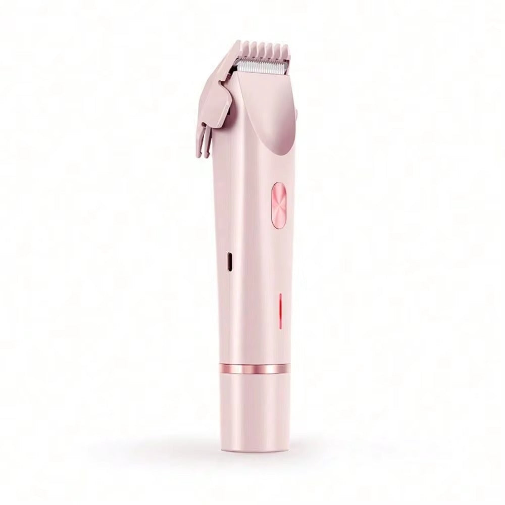 Dual-Head Electric Eyebrow Trimmer – USB Rechargeable Precision Facial Hair Remover
