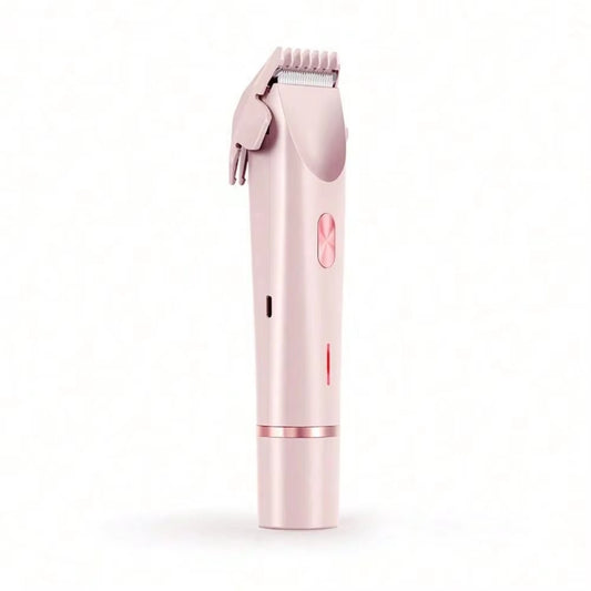 Dual-Head Electric Eyebrow Trimmer – USB Rechargeable Precision Facial Hair Remover