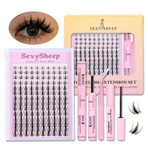 DIY Cluster Lash Extension Kit