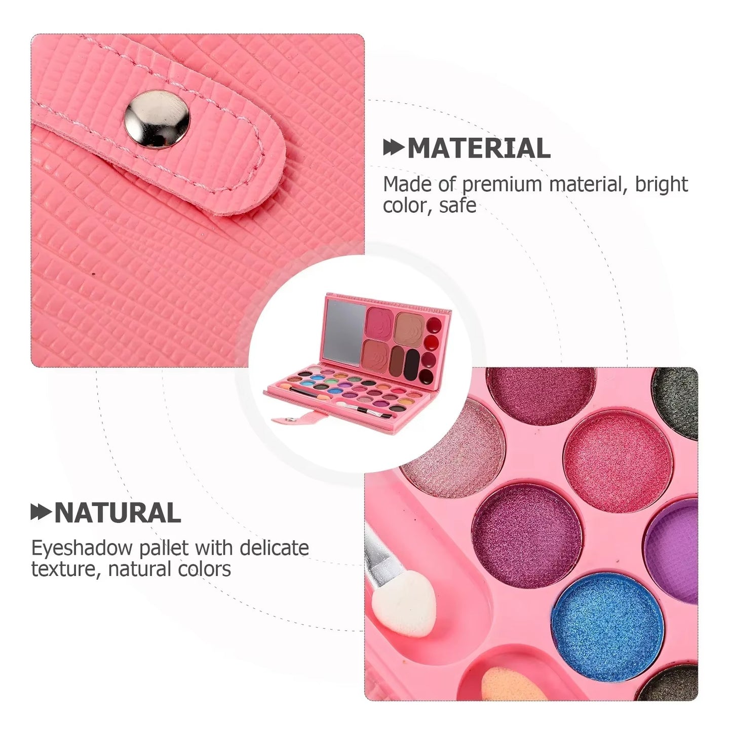 Colors Eye Shadow Powder Blush Lipstick Lasting